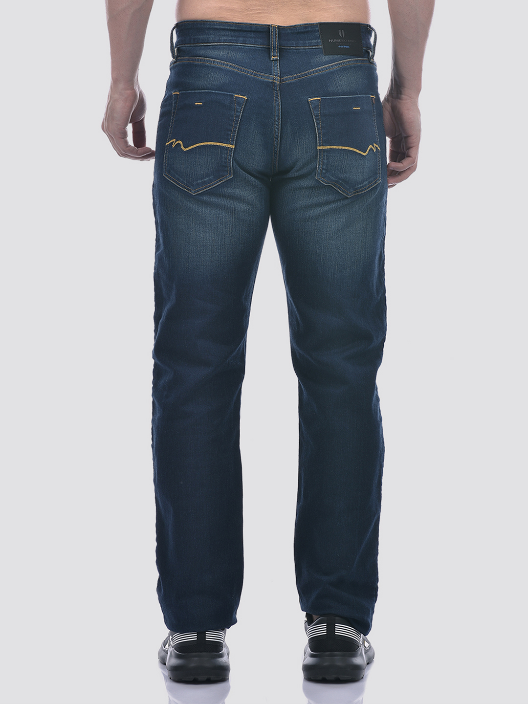 Numero Uno Men Dark Blue Regular Fit Suatianble Jeans
